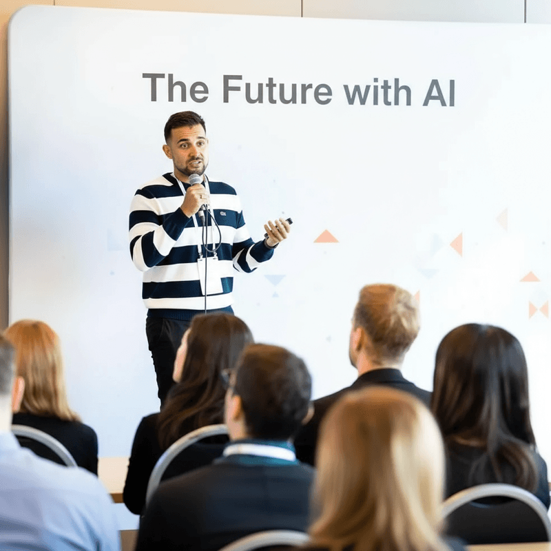 AI workshop presentation for municipalities